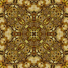 Vector ethnic nature ornamental background