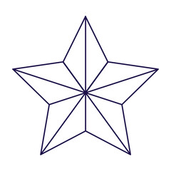 star premium quality isolated icon