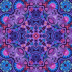 Vector ethnic nature ornamental background