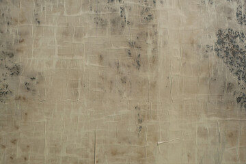 Old paper texture, beige, brown, yellow, antique, spots, streaks, rough. Grunge background. Space...