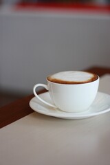 Cappuccino on a Table