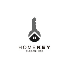 home key logo symbol design inspiration