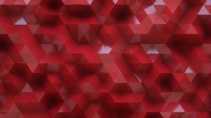 Abstract red embossed background 3D image