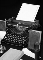 Máquina de escribir antigua