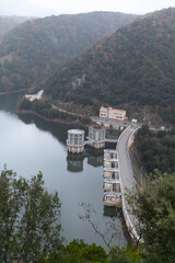Dam of Sau reservoir, Spain