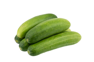 Cucumber isolated on white background