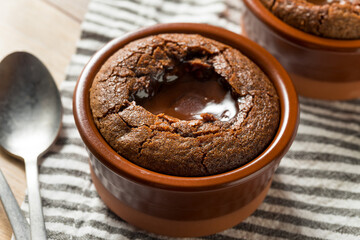 Homemade Chocoalte Molten Lava Cake