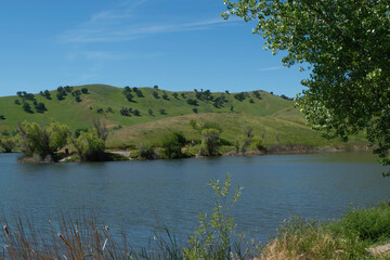 lake in the mountains