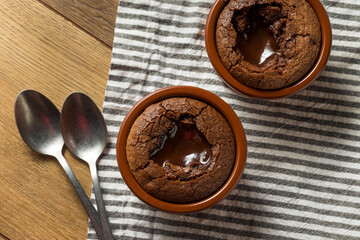 Homemade Chocoalte Molten Lava Cake