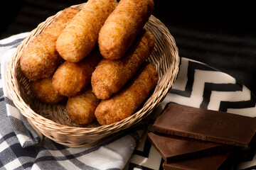 tequeños venezolanos queso y chocolate