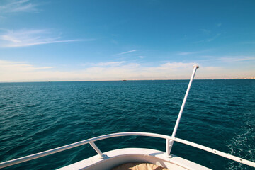 beautiful red sea in hurghada egypt