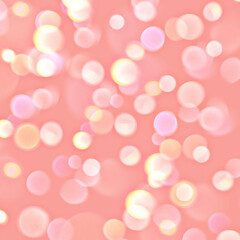 pink bokeh background