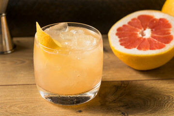 Refreshing Grapefruit Radler Ccoktail