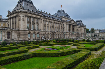 Fototapeta premium Buildings in Brussels, Belgium