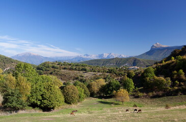 Mountains near Digne-les-Bains, Provence -Alpes-Cote d’Azur, France