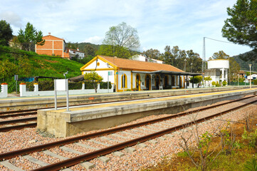 Fototapeta na wymiar Estación de Gaucín El Colmenar, provincia de Málaga, España