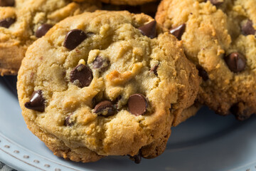 Homemade Warm Chocolate Chip Cookies