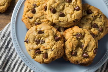 Homemade Warm Chocolate Chip Cookies