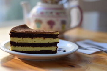 Torta tiramisu al chocolate, un clasico italiano a la hora del postre