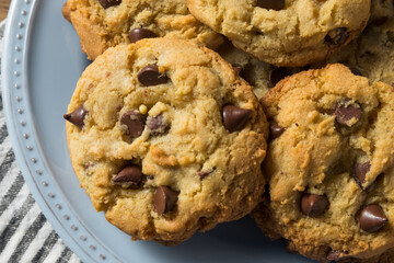 Homemade Warm Chocolate Chip Cookies