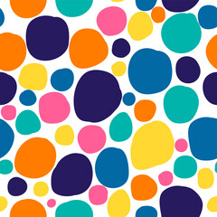 Abstract bright colorful seamless pattern. - 364578708