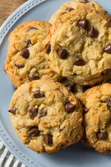 Homemade Warm Chocolate Chip Cookies