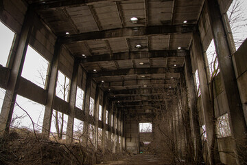 old abandoned building