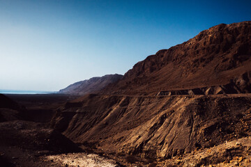 Beautiful valley, Dead Sea Scrolls Israel.
