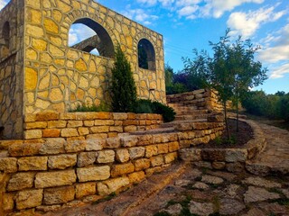 ruins of an ancient castle