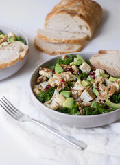 Salad with vegetables and tofu