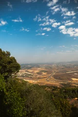Fototapeten View at the beautiful landscape, Mount Carmel Israel. ©   B3N3 Photography