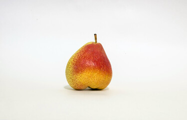 Fruit on a white background - pears and kiwi