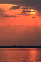 Sonnenuntergang am Meer