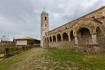 Fototapeta na wymiar Church of Ardenica dedicated to Saint Mary, in Albania