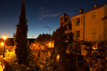 Fototapeta na wymiar Moustiers – Sainte – Marie, village in the haute – Provence, France
