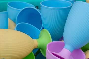 Colorful Plastic Cups