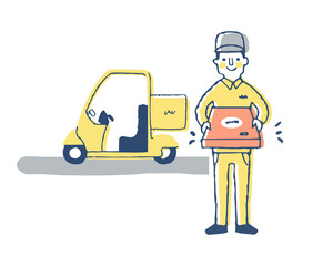 ピザのデリバリーサービス