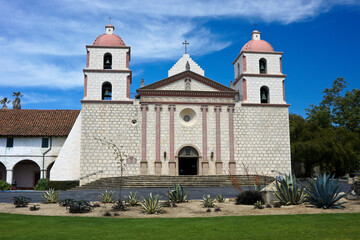 Fototapeta premium Mission Santa Barbara, Santa Barbara, California