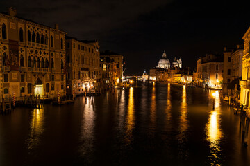 Fototapeta premium Wenecja nocą