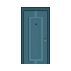 Hall door. Steel, door spy, entrance