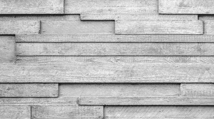 Gray grey white bright grunge concrete boards wall texture background, with wood structure