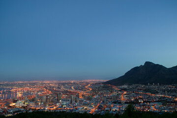 Fototapeta premium Downtown Skyline, Cape Town, South Africa