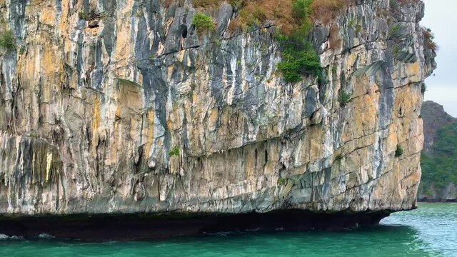 Halong Bay - Limestone Cliffs And Islands, Vietnam,  boat cruise