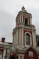 Fototapeta na wymiar Russia, Moscow, Zamoskvorechye, Klement Church, July 2020 (13)