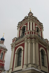 Fototapeta na wymiar Russia, Moscow, Zamoskvorechye, Klement Church, July 2020 (6)