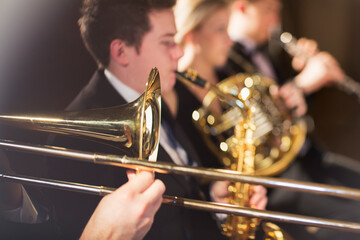 Obraz premium Orchestra performing