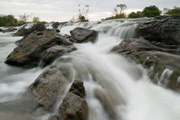Popa Falls, Okavango Delta, Namibia, Africa