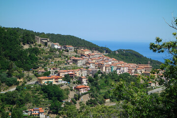 Aerial view of Marciana