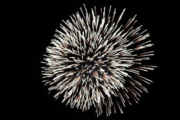 Obraz premium fourth of july fireworks over the hudson