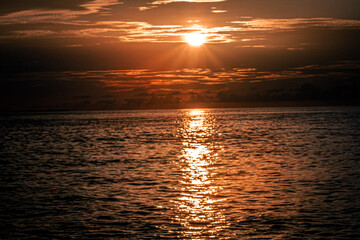 sunset in key west Florida 